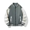 Jackets masculinos Bomber zíper da primavera Jaqueta macho casual streetwear hip hop Slim Fit Pilot Coat Men Clothing Plus Size 4xl 5xl 6xl 230130