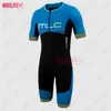 Jersey Sets MLC Triathlon Suit Men's Cycling Jumpsuit Mtb Bicycle Equipment Camisa Masculina Short Sleeve Maillot Ciclismo Hombre Z230130