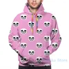 Heren Hoodies Mens Sweatshirt For Women Funny Undertale Sans Patroon - Pastel Pink Print Casual Hoodie Streatwear