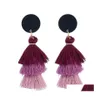 Dangle Chandelier Tassel Earrings For Women Fashion Tiny Drop Earring Female Jewellery Gift Bohemian Statement Delivery Jewelry Dh6Vt