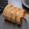 Bangle Top Quality Dubai Gold Color Bangles For Women Vintage Bride Wedding Bracelet Africa Arab Jewelry