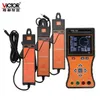 VICTOR 4500 Three Clamp Color Screen Phase Volt Ampere Meter 3.5-Inch for Field Test Voltammeter.