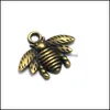 Charms 109Pcs Zinc Alloy Antique Bronze Plated Bumblebee Honey Bee For Jewelry Making Diy Handmade Pendants 21X16Mm 387 T2 Drop Deli Dhbwe