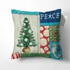 Подушки для подушек декоративные рождественские украшения для домашнего украшения наволочка 45