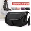 Schoudertassen ruches kleine crossbody tas voor meisjes casual vrouwen vrouwelijke merkontwerper waterdichte nylon oxford messenger handtas