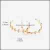 Stud Fashion Leaf Shape Sier Or Couleur Surround Hoop Boucles D'oreilles Pour Les Femmes Feuilles Cubic Zirconia Big Statement Earing Jewelryz Drop De Dhh4C