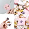 Gift Wrap 500 Pieces Of 1-Inch Valentine's Day Sticker Thank You Envelope Seal Label Decoration