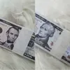 Bitar/paket American High 100 gratis bar valuta pappersdollar atmosfärkvalitet rekvisita 100-5 pengar 9306 3pfbae0l2