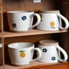 Mokken in Japanse stijl ruw aardewerk keramische koffiekopje huis mug drinking thee creatief klein helder