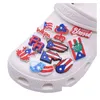 إكسسوارات أجزاء الأحذية Puerto Rico Flag بالجملة PVC Charms Charms Decoration Drop Drofl Shoes DHWNM