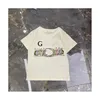 2023 Kids Designer T Shirt Baby Clothes Kid T Shirt Girl Boy Short Sleeve 115 Ages Toddler Tshirts Top Luxury Summer Letter med 5480139