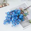 Decoratieve bloemen Gypsophila Silk kunstmatige hoogwaardige baby's adem nep planten bruid boeket diy kerst huis bruiloft decoratie