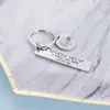 Keychains Fashion Keychain Drive Safe I Need You Here With Me Keyring Stainless Steel For Couples Jewelry Gift Key Chain