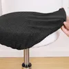 Chair Covers Stool Cover Round Bar Cushion Slipcover Elastic Dining Cushions Washable Protector Barstool Slipcovers Stretch