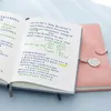 Notatniki A5 zagęszczona siatka książka ręcznie pomalowana notebook prosty miękka skórzana księga ręka