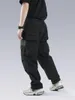 Pantalon pour hommes Silenstorm 22aw Front Molle Cargo Plusieurs poches Taille élastique Techwear Warcore