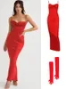 Повседневные платья Bodycon Satin Maxi платье сексуальное длинное выпускное вечеринка с перчаточным пурпурным v nece spaghetti щит для женщин 230130