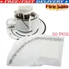 Storage Bags 50Pcs Filter Hanging Coffee Empty Bag Function Single Serve Disposable Ear Drip Pour Over Maker Tools