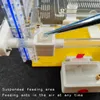 Маленькие животные поставки D Design Diy Ant Farm с зоной кормления Акрил гнездо насекомого дома Вилла Хилл Мастерская для 230130