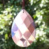 Chandelier Crystal 1PC 89MM AB Color Mesh Glass Art Prism Faceted Pendant Accessories Home Decor Craft