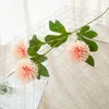 Decorative Flowers 1pc Artificial 3 Heads Dandelion Flower Ball Simulation Bouquets Wall Fake Home Decoration Wedding Holding