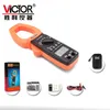 Victor VC6052 3 3/4 Digital Clamp Meter Icke-kontakt handhållen AC 2000A Ammeter Multimeter med LCD-display.