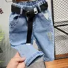 Jeans Kids Jean Style Baby Boy Pants Denim White For Boys 2-7 Years OldJeans