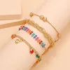 Bracelets de cheville bohême feuille cheville Bracelets jambe collier chaînes pour femmes pied Bijoux Bijoux Femme 2023 plage Tobillera