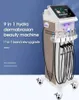 Multifunction 9 in 1 microdermabrasion hydrogen water oxygen diamond machine Skin Car facial skin care wrinkles acne removal rejuvenation Salon Apparatus