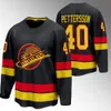 Maglia Vancouver 2022-23 Reverse Retro All Star Canucks Elias Pettersson J.T. Miller Oliver Ekman-Larsson Brock Boeser Nils Hoglander Justin Bailey Luke Schenn