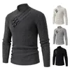 Pulls pour hommes Vêtements pour garçons Mâle Automne et hiver Casual Col V Col à manches longues Vacances en plein air Manteaux de laine tricotés pour hommes