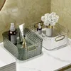 Storage Boxes Poatable Box With Handle Thickened Cosmetics Jewelry Basket Bathroom Kitchen Desktop Organizer