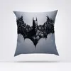 Kuddefodral B-Batmans Throw Covers For Bed Pillows Kort plyschbilsoffa Kudde Cover Pillow Case 45x45 Kuddar Dekorativa 45 Body