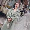 Femmes Trench Coats Femmes Trench Coat Col Rabattu Style Lâche Femmes Long Trench Femme Femmes Manteau Surdimensionné Casaco Abrigo Streetwear 230130