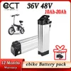 48V 10AH 13AH 20AH 시트 튜브은 물고기 리-이온 전기 자전거 자전거 fiets accu akku48V 용 250W 350W 500W 모터