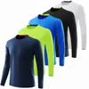 Camisetas masculinas de manga longa camisa esportiva Men Tirina de ginástica academia de camiseta esportiva sportswear dry dry running rápido shry compression camisa esportes top 230130