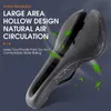 Selle WEST BIKING Sella da strada ultraleggera a naso corto Sedile da corsa indolore vuoto Cuscino da ciclismo antiscivolo Parti di bici leggere 0130