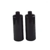 Vorratsflaschen 14 Stück 500 ml Leere schwarze Kosmetik mit Schraubverschluss Große Lotion Kunststoffbehälter Stopper DIY für Kosmetik