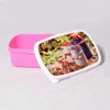 Personalized Sublimation Lunch box food container Plastic DIY heat transfer lunch bags blank Small Size