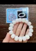 링크 브레이슬릿 천연 hetian jade bracelet handcaved beads bangle jedite jewelry men woman