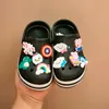 Kids Slipper Croc Cartoon sommarsandaler designer ny trend Pojkar och flickor universella sandaler utomhus baby för barn Strandtofflor 4#lg B7qR#