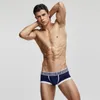 Underpants Classic Men's Solid Color Underwear Cotton Comfortable Mesh Breathable Boxers Briefs For Male Sexy Men Gay Boy