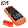 Victor VC2GA DIGANT DISPART WOOD MOAISTURE TESTER LCD Timber Plank Content Content مع مسبار 11 مم.