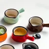 Teller Sauce Schalen Keramik Krug Creamer Gewürze Mini -Dipingschüssel Griff Geschirr Teller Soja -Prognose Suppe Pot Kaffee Kaffee Krug Krug