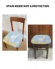 Coperture per sedie e elefante che catturano le stelle Coperchio di sedile elastico per slipcovers Protettore per sala da pranzo