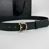 Cintura da uomo vintage di moda Cintura di design di lusso con fibbia da donna Cintura in pelle da donna Larghezza 4 cm Cinture casual in jeans di alta qualità