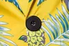 Мужские костюмы Blazers Parklees Pineapple Print Men Blazer Slim Fit One Button Casual Holiday Blazer для мужчин Hawiian Style костюмы Куртка 230130