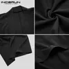 Chemises décontractées pour hommes Hommes Cardigan noir Open Stitch Outwear Homme Trench Manteaux à manches longues Mode Style japonais Yukata Tops 230130