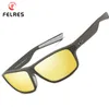 Óculos de sol Felres Polarized Sport For Men Mulheres ao ar livre de ciclismo copos de pesca UV400 Design de óculos F8713