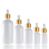 Weiße Porzellanflaschen für Serum ätherisches Öl Parfüm 5ml 10ml 15ml 20ml 30 ml 50 ml 100 ml Aromatherapie Tropfenflasche